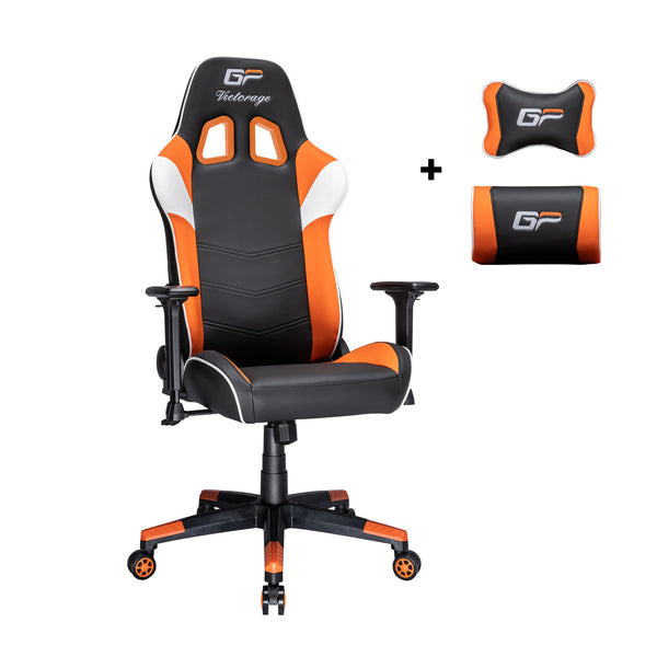 BIG SALES Alpha-Serie Ergonomischer Design-Gaming-Stuhl (Orange)