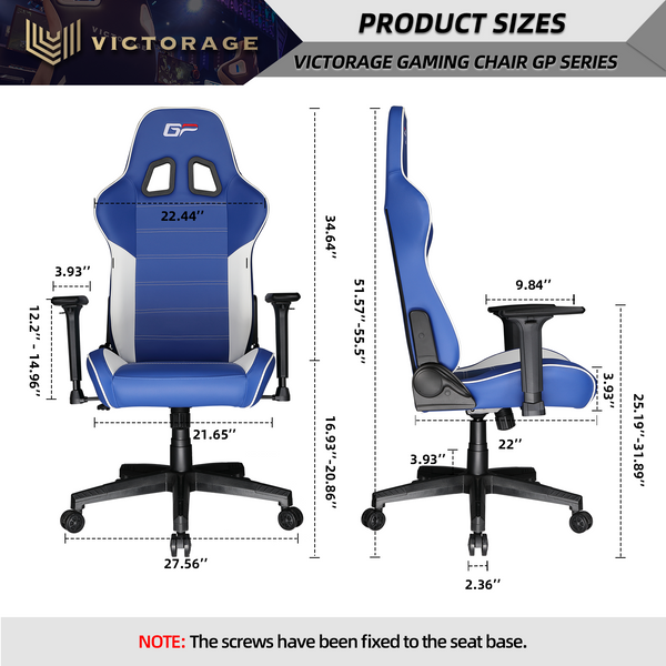 BIG SALES Victorage computer game chair racing chair(Blue)